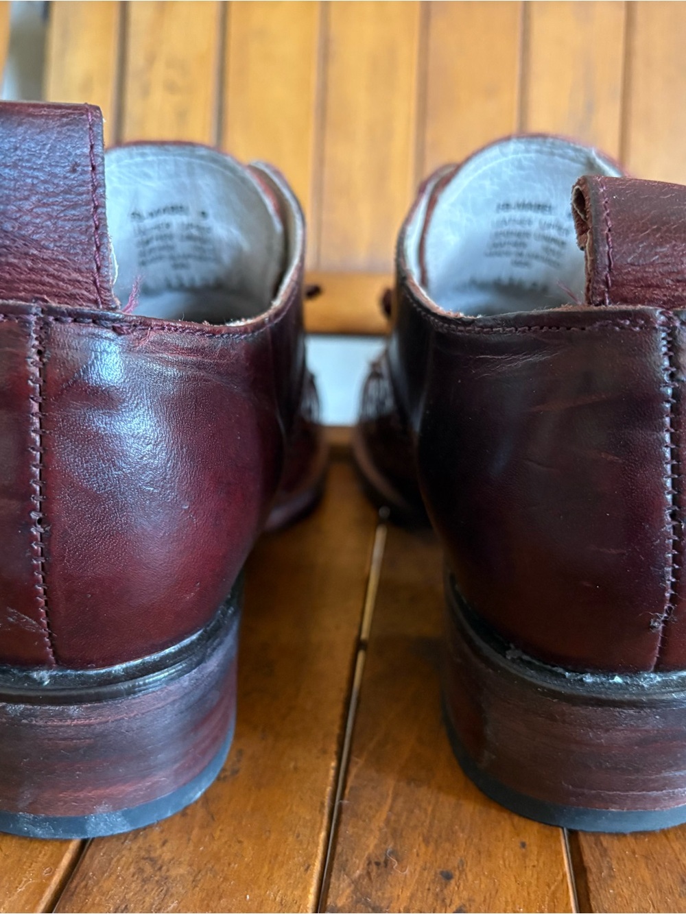 Freebird Mabel croc embossed red 9 - Picture 6 of 10